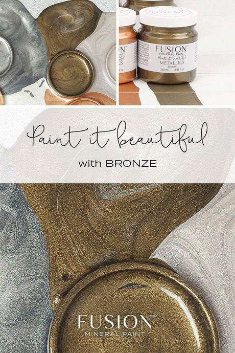 Bronze Metallic Fusion Mineral Paint by Fusion Mineral Paint.
