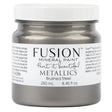 Fusion Mineral Paint Brushed Steel Metallic, 250 mL jar.