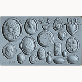 Cameos Decor Mould by IOD - Iron Orchid Designs @ Painted Heirloom