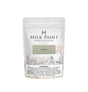 50g Homestead House Cartier Milk Paint bag with warning label and farmhouse illustration on packaging.