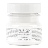 37mL Fusion Mineral Paint jar in Casement, warm white shade, with a white label.