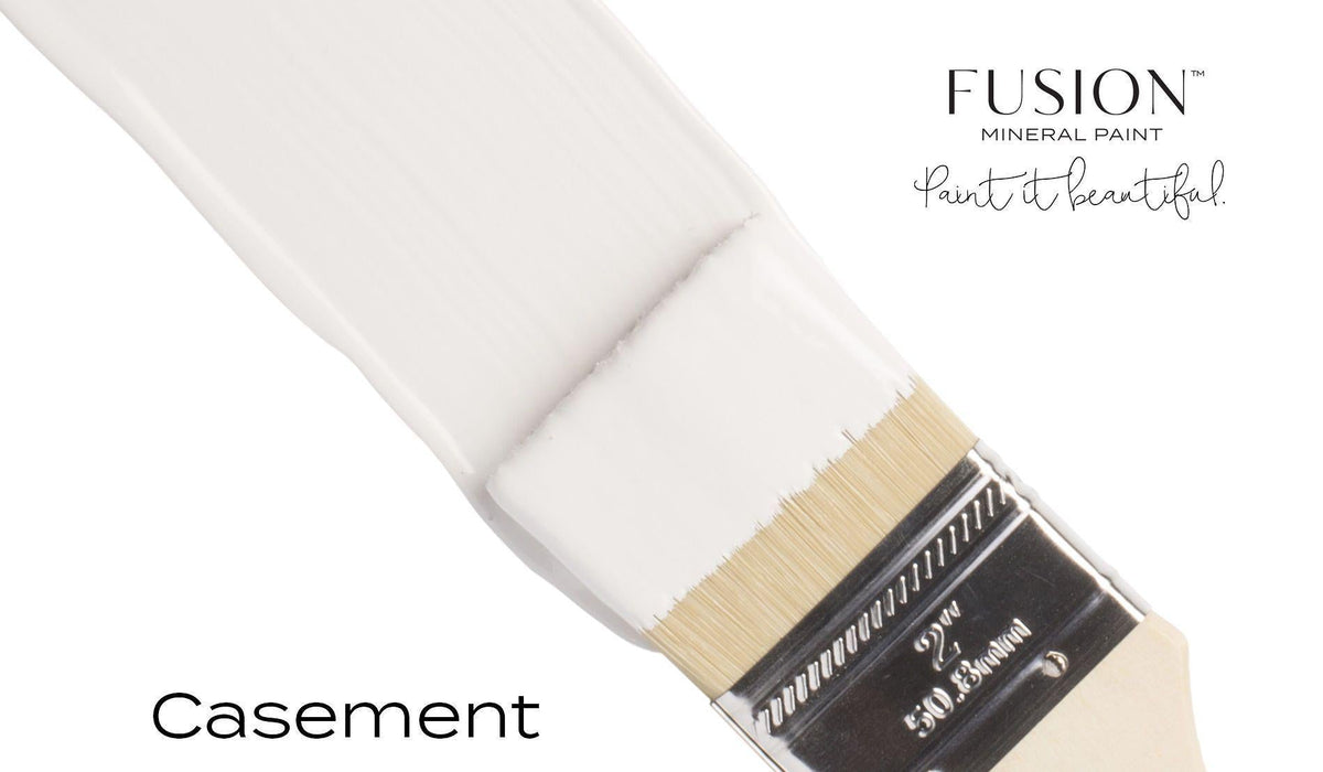 Brush dipped in Casement Fusion Mineral Paint by Fusion Mineral Paint.