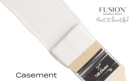 Brush dipped in Casement Fusion Mineral Paint by Fusion Mineral Paint.