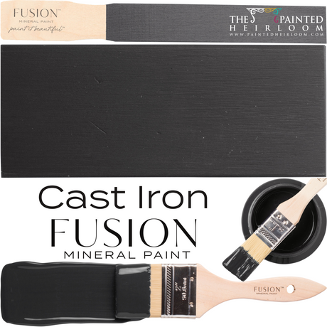 Cast Iron Fusion Mineral Paint @ The Painted Heirloom