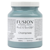 500mL Champness Fusion Mineral Paint, all-in-one acrylic with smooth matte finish.
