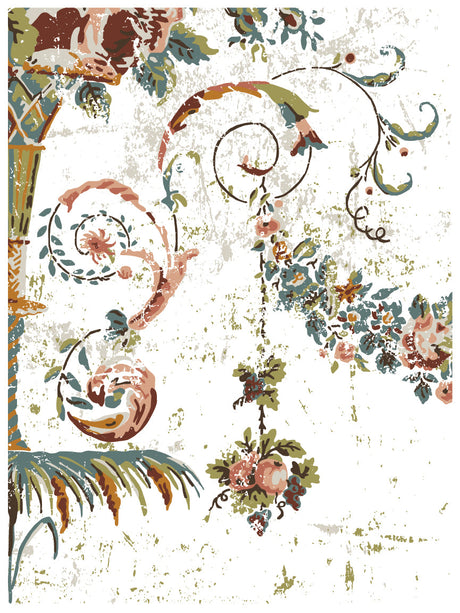 Chateau Paint Inlay by IOD - Iron Orchid Designs @ The Painted Heirloom