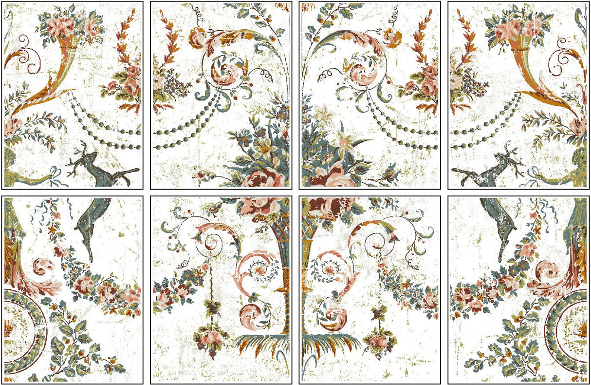 Chateau Paint Inlay by IOD - Iron Orchid Designs @ The Painted Heirloom