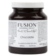 500 mL Fusion Mineral Paint in Chocolate, all-in-one acrylic, jar with bilingual label.