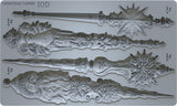 Christmas Tapers Mould (2024 Limited Release) by IOD - Iron Orchid Designs @ The Painted Heirloom