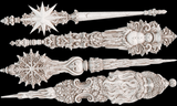 Christmas Tapers Mould (2024 Limited Release) by IOD - Iron Orchid Designs @ The Painted Heirloom