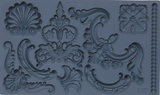 I.O.D. Classic Elements Mould with ornate scrolls, crown, shells, and roses in various sizes.