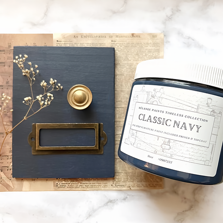 Classic Navy ONE by Melange @ The Painted Heirloom