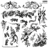 Classical Christmas Stamp (2024 Limited Release) by IOD - Iron Orchid Designs @ The Painted Heirloom