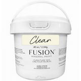 Clear Furniture Wax by Fusion Mineral Paint-40.0 oz - Clear Non-scented-The Painted Heirloom