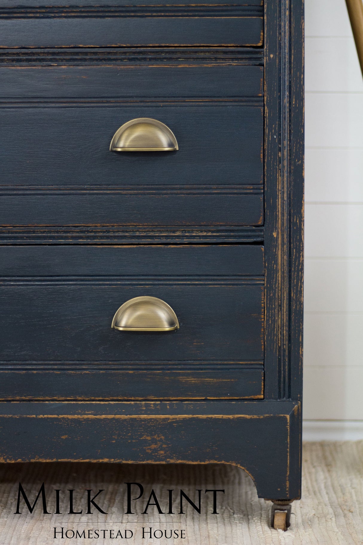 Coal Black Milk Paint by Homestead House-The Painted Heirloom