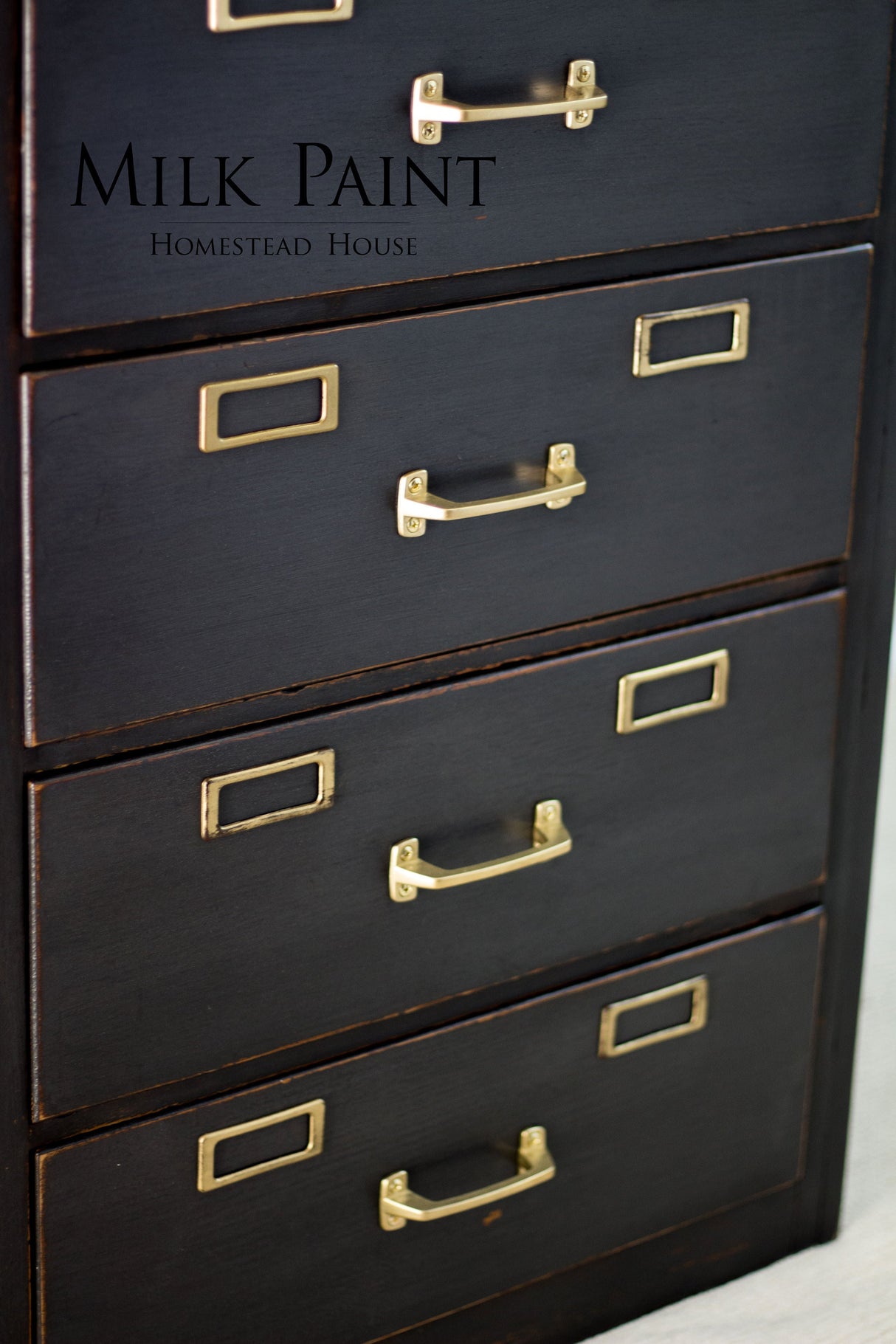 Coal Black Milk Paint by Homestead House-The Painted Heirloom