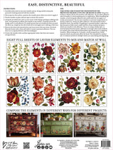 Collage De Fleurs Transfer by IOD - Iron Orchid Designs @ The Painted Heirloom