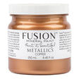 Fusion Mineral Paint Copper Metallic, 250 mL jar with label facing forward.