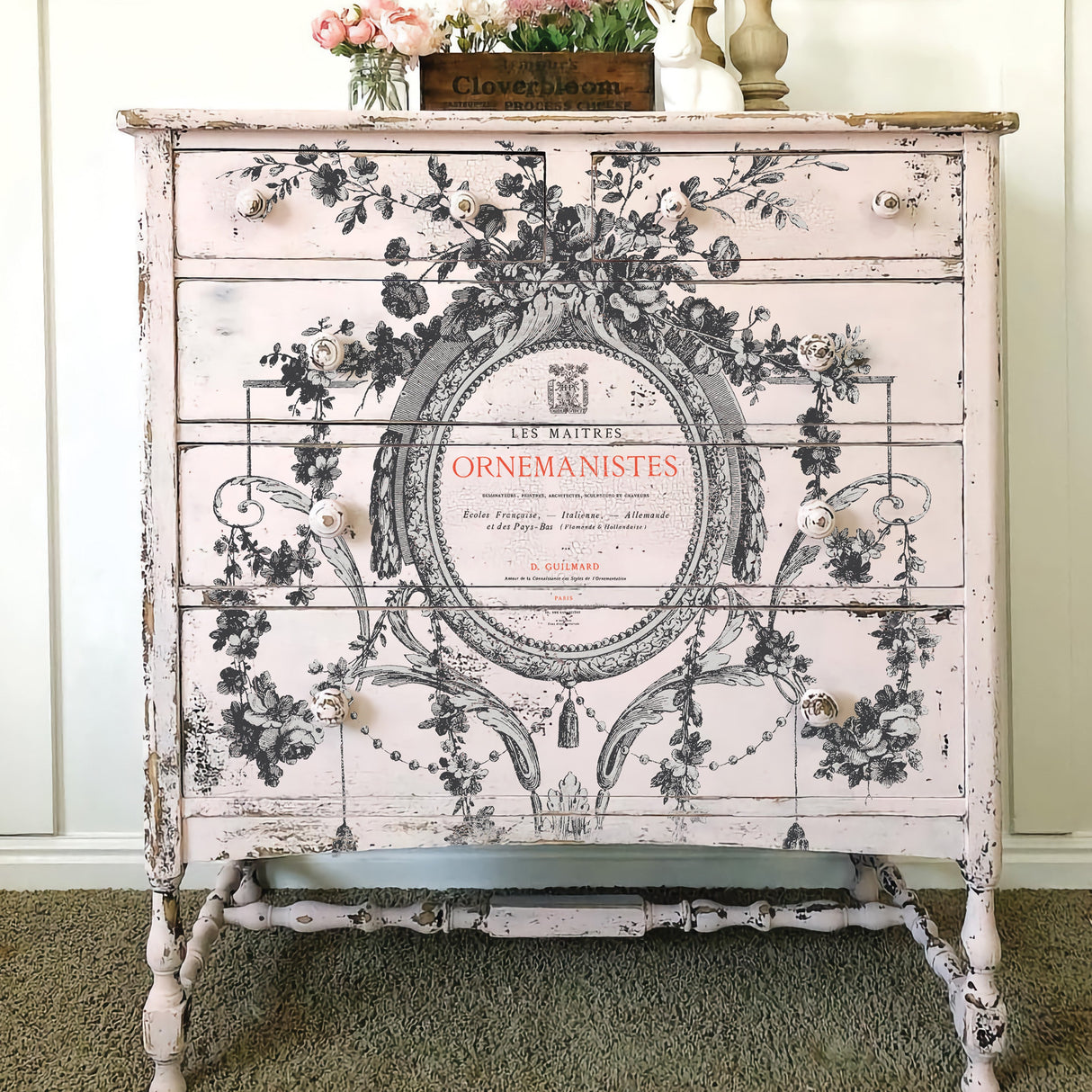 Cosette Transfer by IOD - Iron Orchid Designs @ The Painted Heirloom