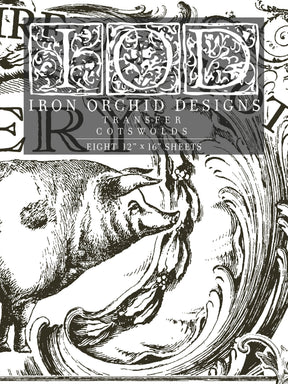Cotswolds Transfer by IOD - Iron Orchid Designs-The Painted Heirloom