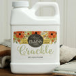 16 oz Old Fashioned Milk Paint Crackle bottle displayed upright on a plain tabletop.