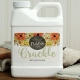16 oz Old Fashioned Milk Paint Crackle bottle displayed upright on a plain tabletop.