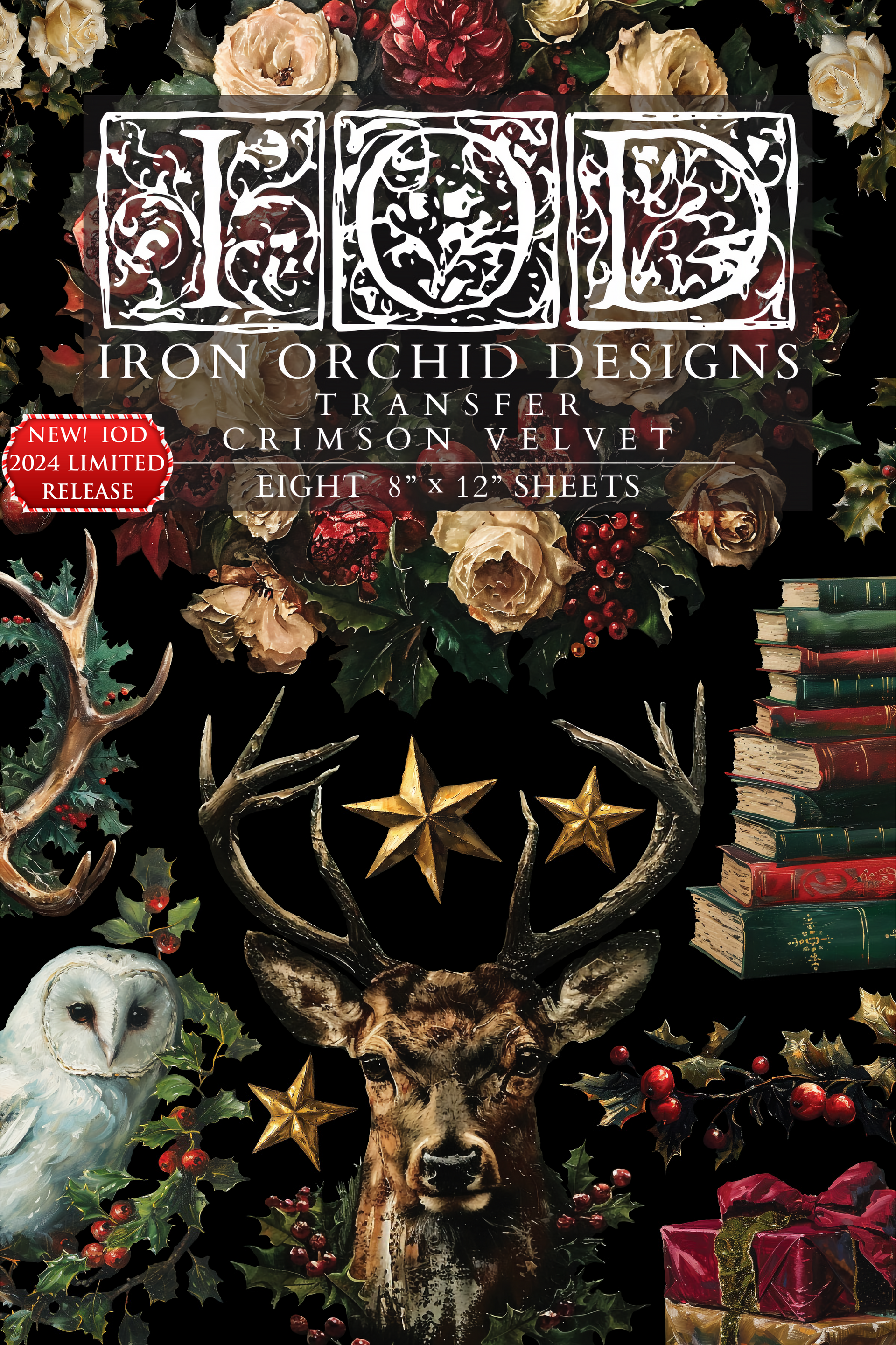 IOD Crimson Velvet Transfer (2024 Limited Release) by Iron