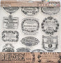 The Crockery Stamp by IOD offers vintage-inspired food and product label stamps for DIY projects.