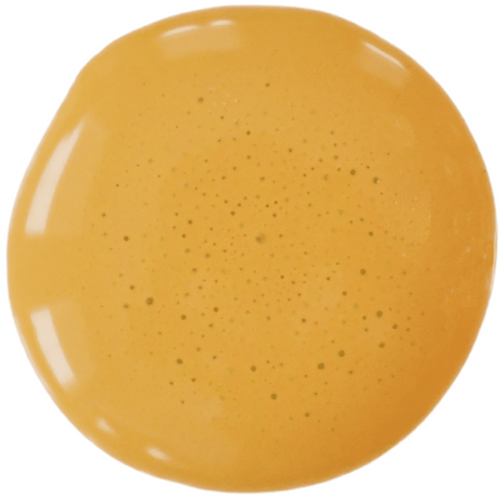 VOC-free Curry – Sweet Pickins Milk Paint by Old Fashioned Milk Paint, round with tiny bubbles on white background.