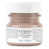 Damask Fusion Mineral Paint 37ml jar with beige label, white lid, and matte finish.