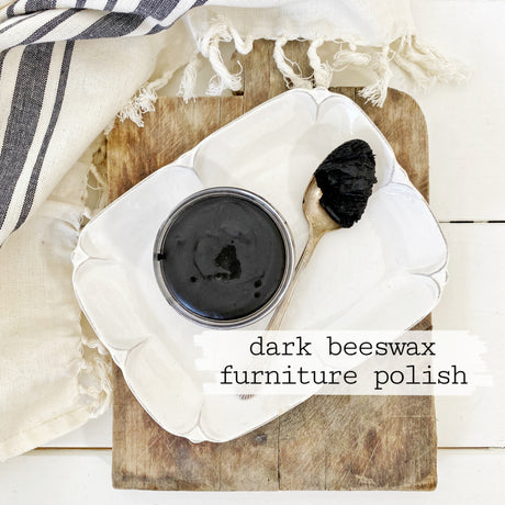 Sweet Pickins Dark Beeswax Furniture Polish by Old Fashioned Milk Paint.