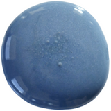 Glossy, speckled blue drop of Denim – Sweet Pickins Milk Paint by Old Fashioned Milk Paint on white.