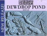 I.O.D. Dewdrop Pond Mould by IOD - Iron Orchid Designs Spring 2023 @ The Painted Heirloom