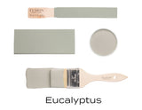 Fusion Mineral Paint Eucalyptus, a muted green color inspired by eucalyptus leaves, by Fusion.