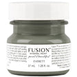 37 mL Fusion Mineral Paint Everett, gray label, black lid, all-in-one acrylic.