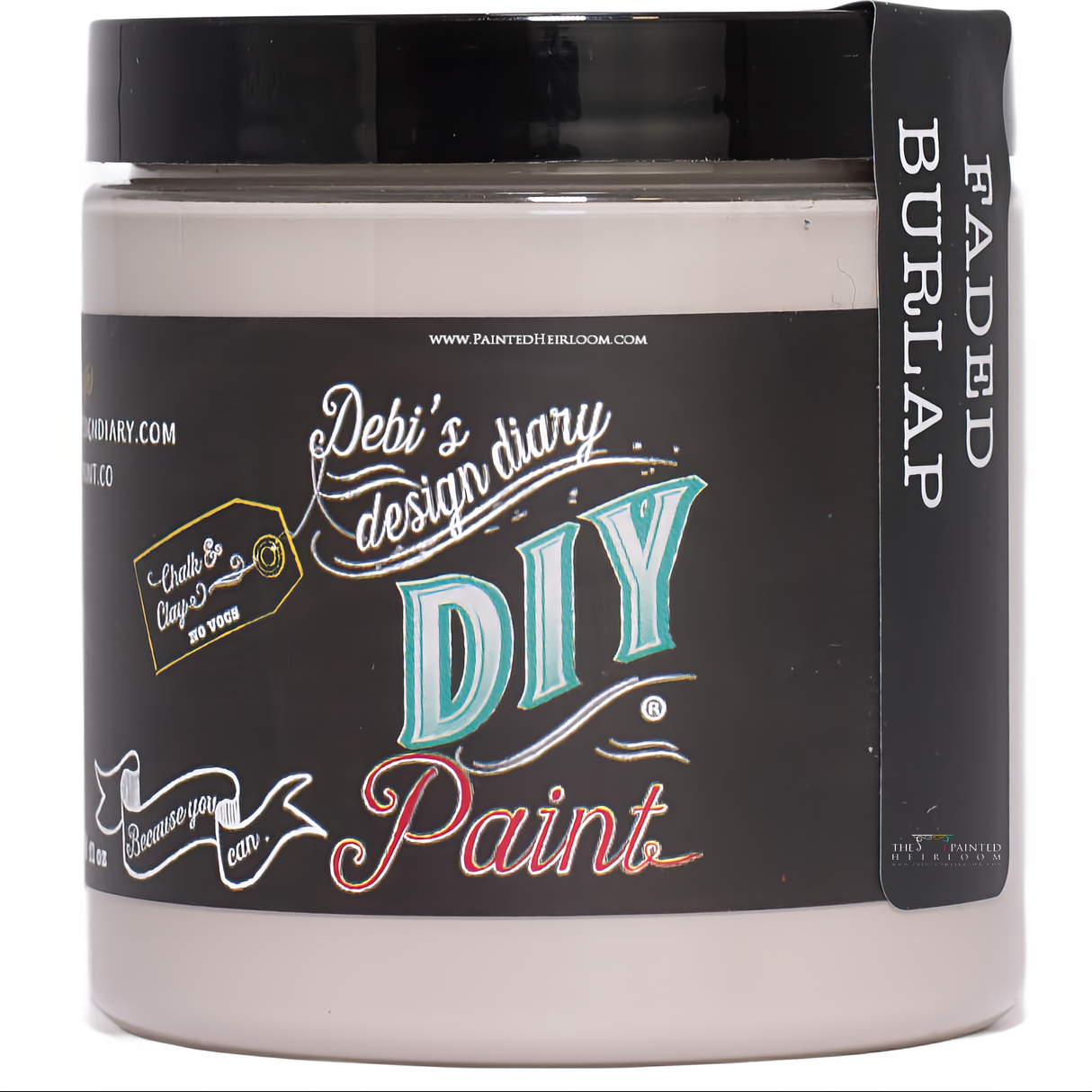 Faded Burlap DIY Paint @ The Painted Heirloom