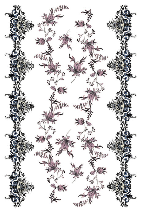 Fairytale Florals Transfer by IOD - Iron Orchid Designs @ The Painted Heirloom