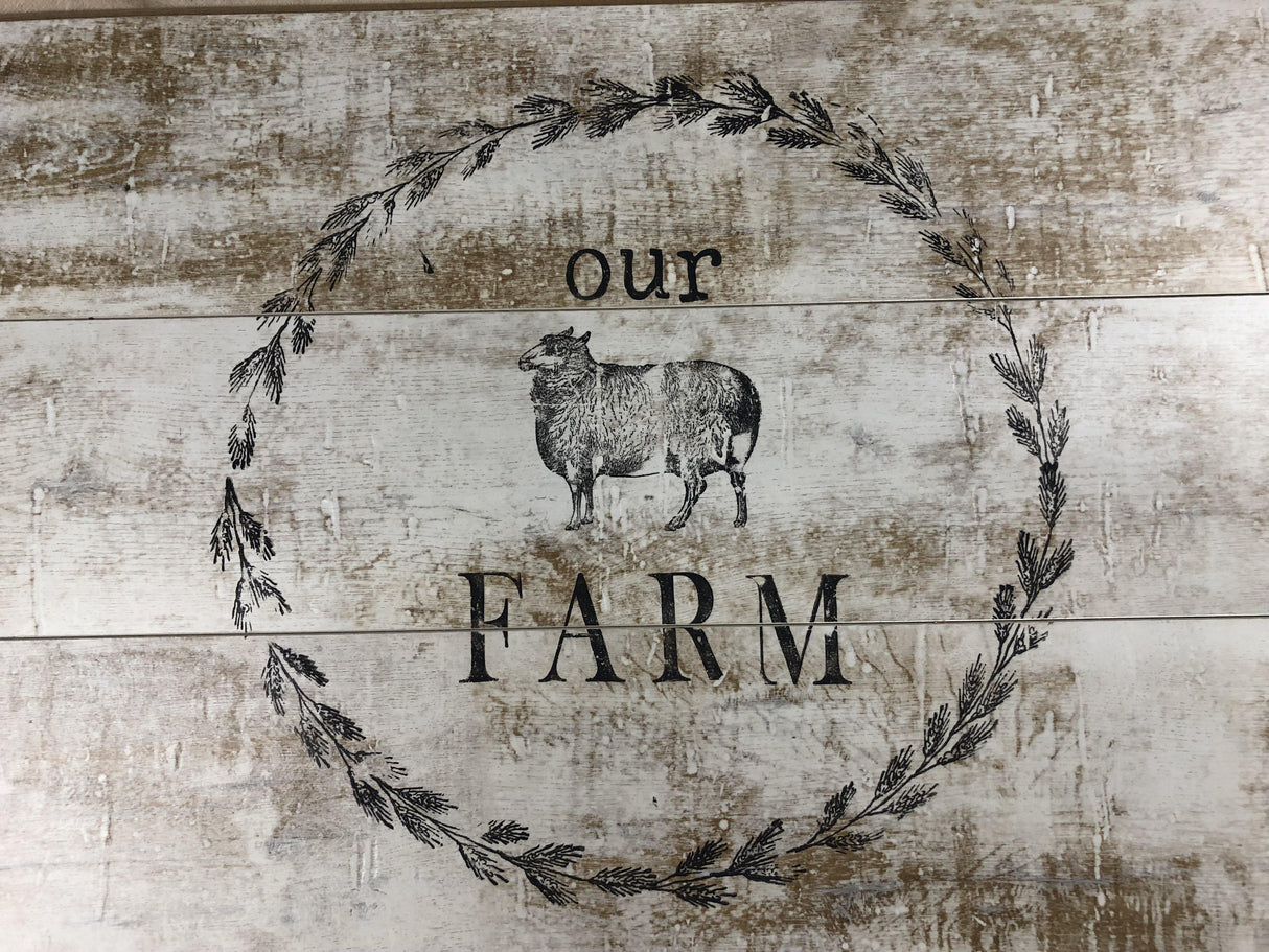 The Farm Animals Stamp by I.O.D. with vintage-style animal designs for rustic or silicone stamping projects.