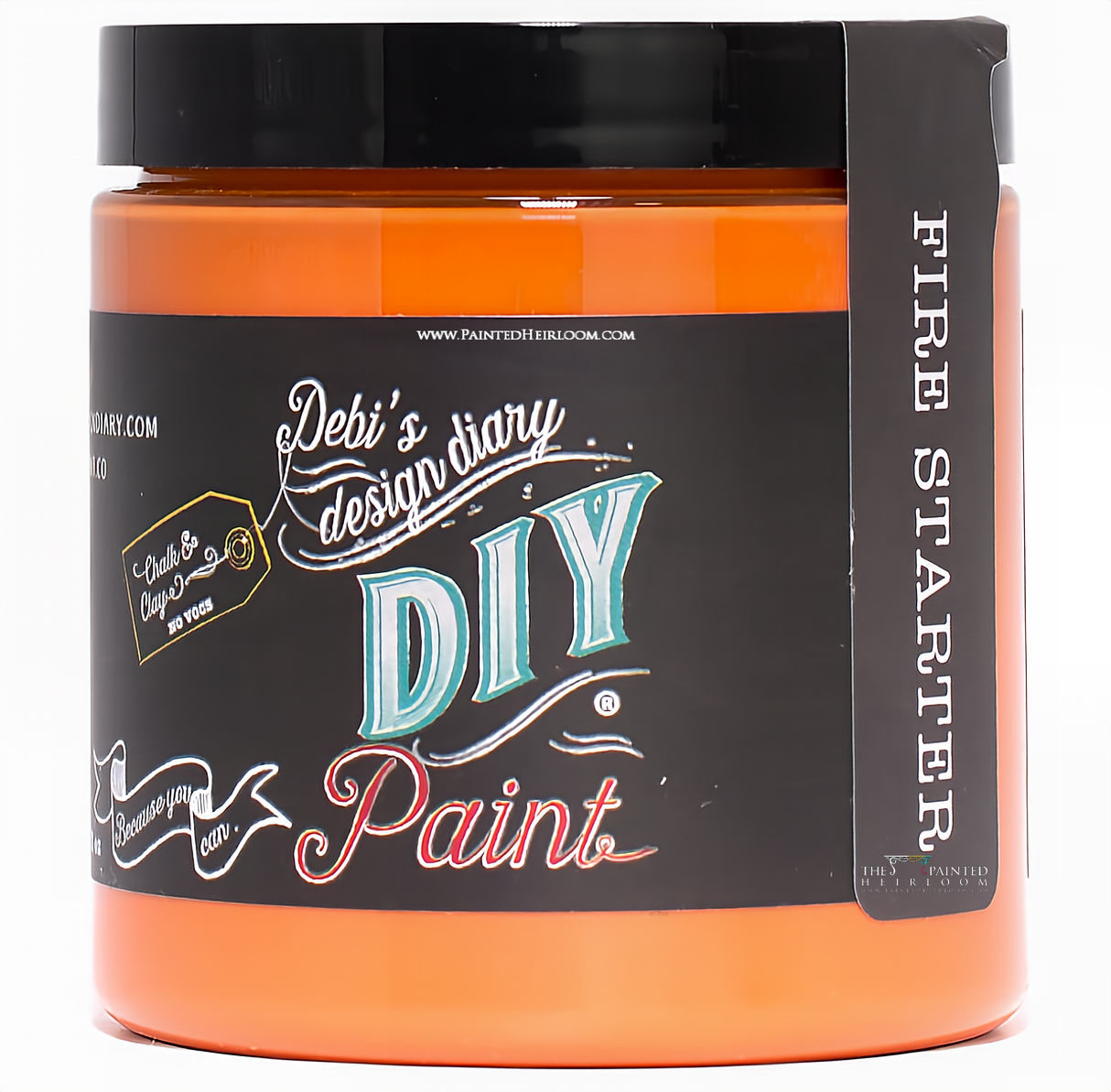 Fire Starter DIY Paint @ The Painted Heirloom