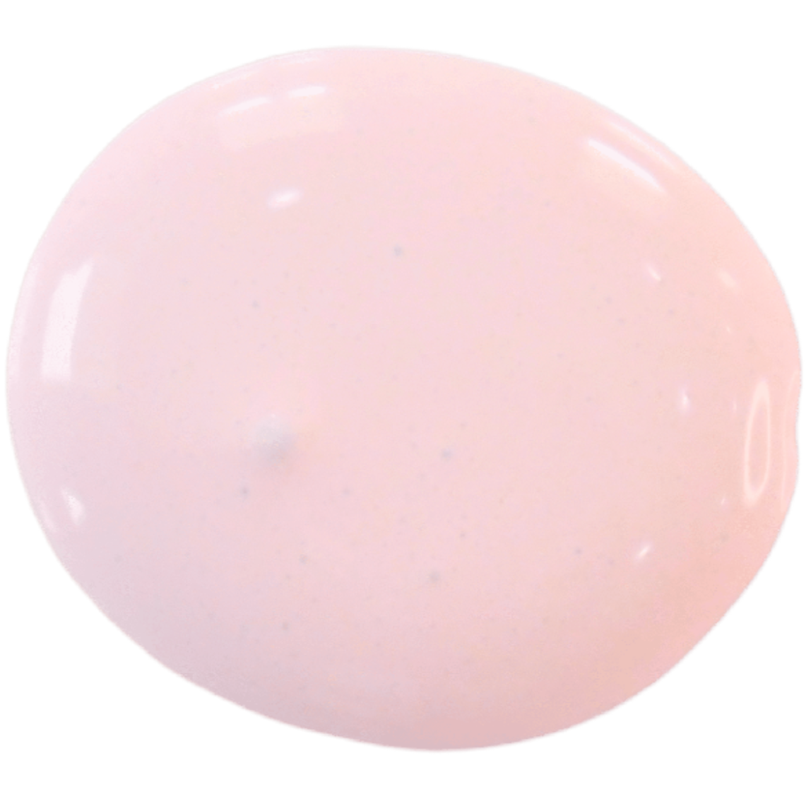 First Crush by Old Fashioned Milk Paint, pale pink round paint blob with glossy highlights, non-toxic formula.