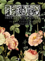 Flora Parisiensis Decor Transfer by IOD, 4 sheets (12x16), roses and leaves, for furniture decorating.
