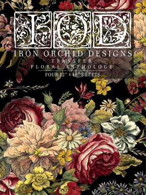 Floral Anthology Transfer by IOD - Iron Orchid Designs-The Painted Heirloom