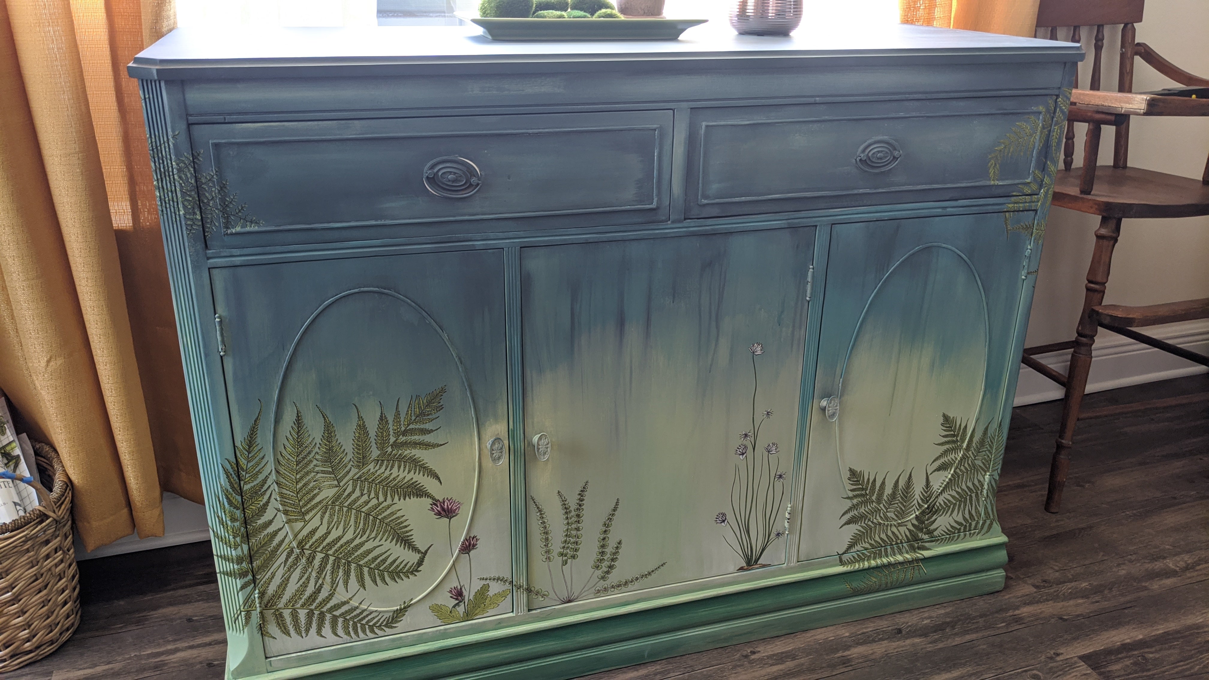 Fronds Botanical Decor Transfer Set by IOD - Iron Orchid Designs @ Painted Heirloom