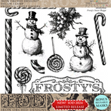 Frosty's Sweet Shoppe Stamp (2024 Limited Release) by IOD - Iron Orchid Designs @ The Painted Heirloom