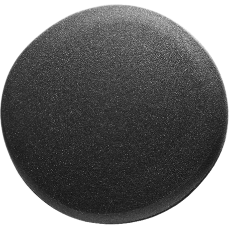 Round black Fusion Mineral Paint Tough Coat Applicator Sponge.