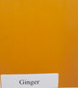 Miss Lillian’s Ginger No-Wax Chock Paint with white label on orange background.