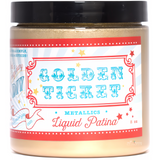 Golden Ticket DIY Paint Gold Liquid Patina @ The Painted Heirloom