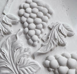 Grapes Decor Mould by IOD - Iron Orchid Designs - NEW! @ Painted Heirloom