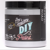 Jar of DIY Paint Co. Gravel Road DIY Paint, eco-friendly paint for furniture and home projects.
