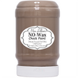 Miss Lillian’s Graystone No-Wax Chock Paint plastic tub with gray paint and white label visible.
